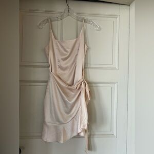 Elegant Champagne Colored Dress